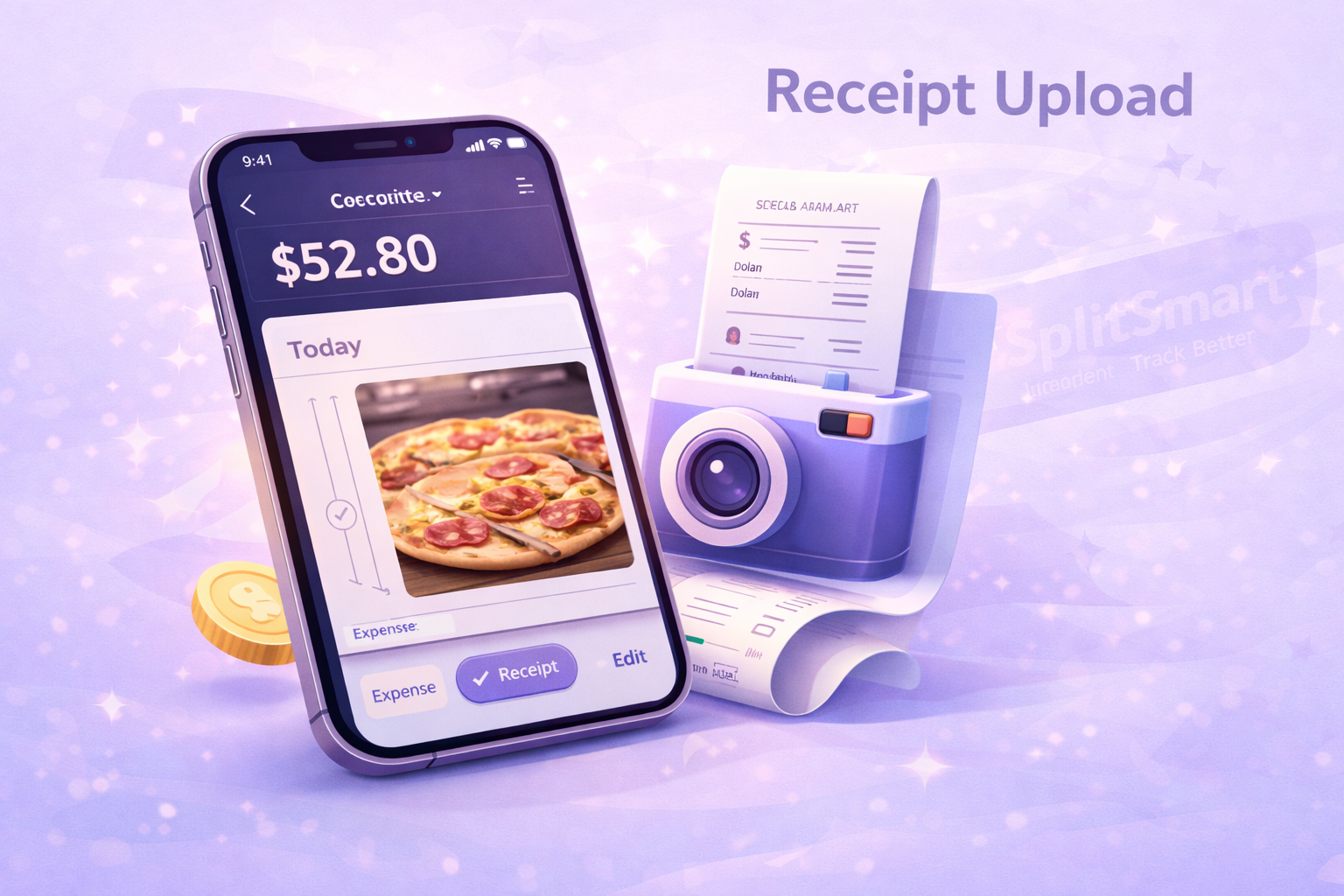 Receipt Upload illustration