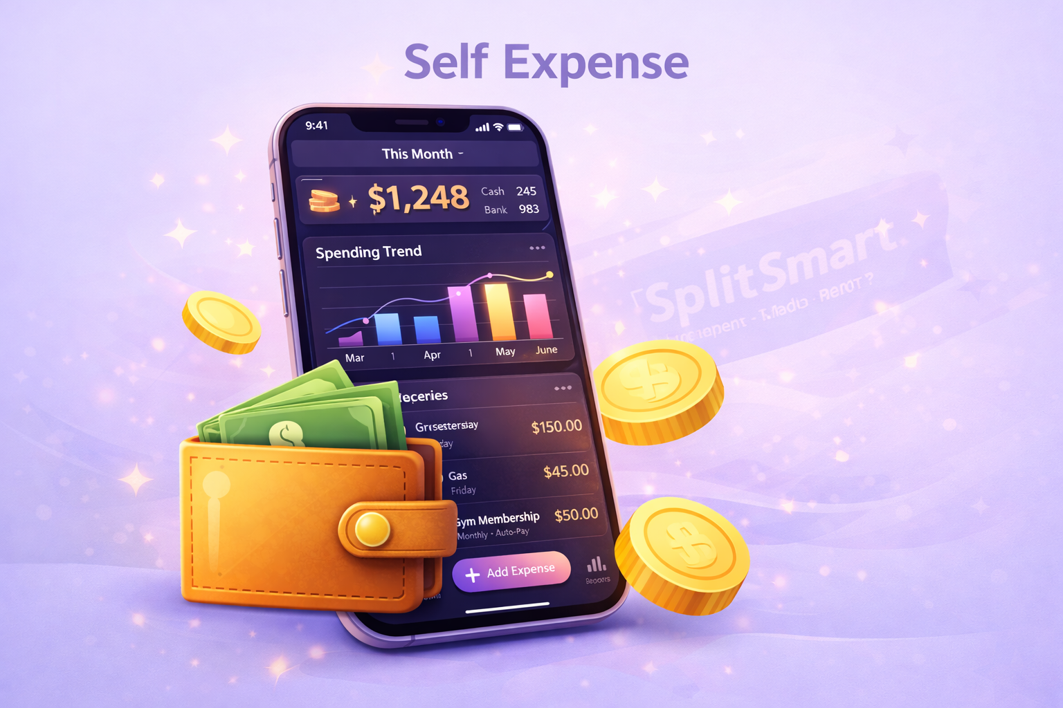 Self Expense Mode illustration